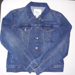 NINE WEST womens Sarah Denim Jean Jacket